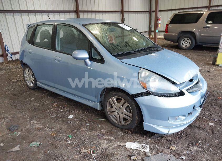 2008 Honda Fit SPORT (VIN JHMGD38658S035581) main photo