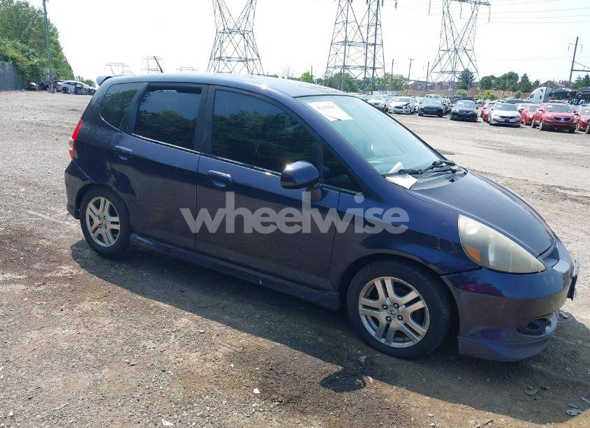 2008 Honda Fit SPORT (VIN JHMGD38658S043311) main photo