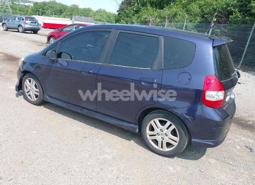 Photo 3 of 2008 Honda Fit SPORT (VIN JHMGD38658S043311)