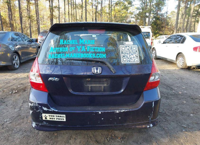 Photo 16 of 2008 Honda Fit SPORT (VIN JHMGD38658S050789)