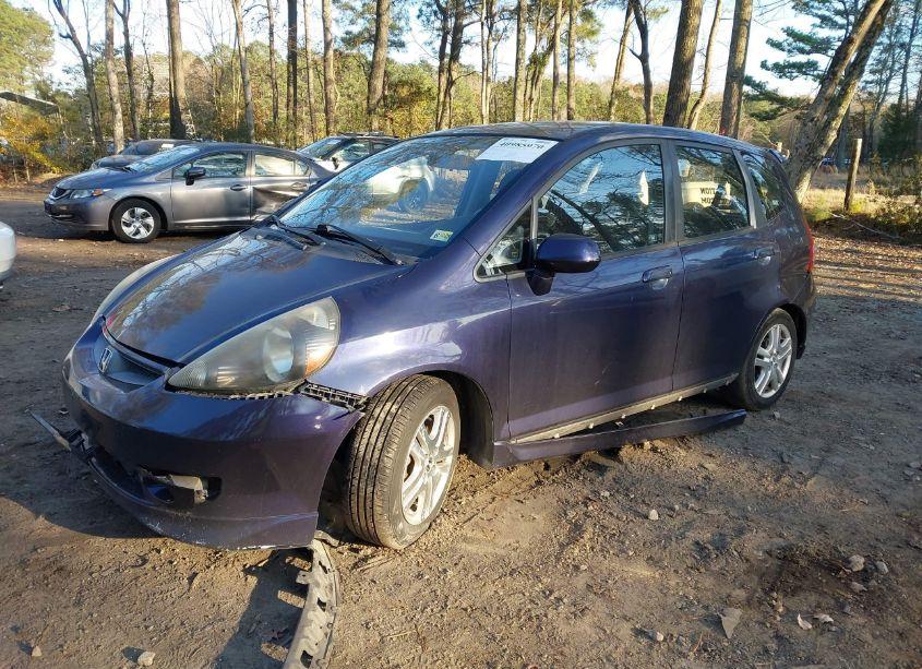 Photo 2 of 2008 Honda Fit SPORT (VIN JHMGD38658S050789)