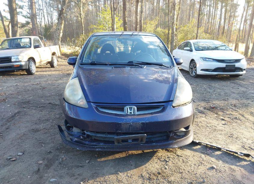 Photo 6 of 2008 Honda Fit SPORT (VIN JHMGD38658S050789)