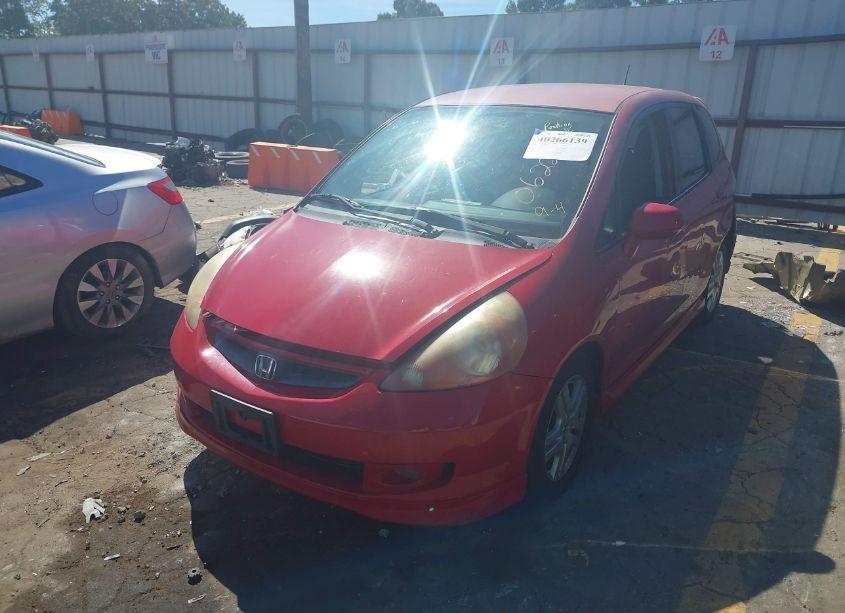 Photo 2 of 2008 Honda Fit SPORT (VIN JHMGD38658S062263)