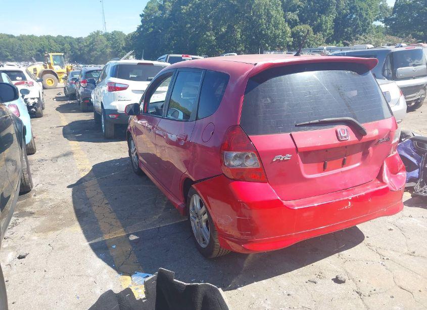 Photo 3 of 2008 Honda Fit SPORT (VIN JHMGD38658S062263)