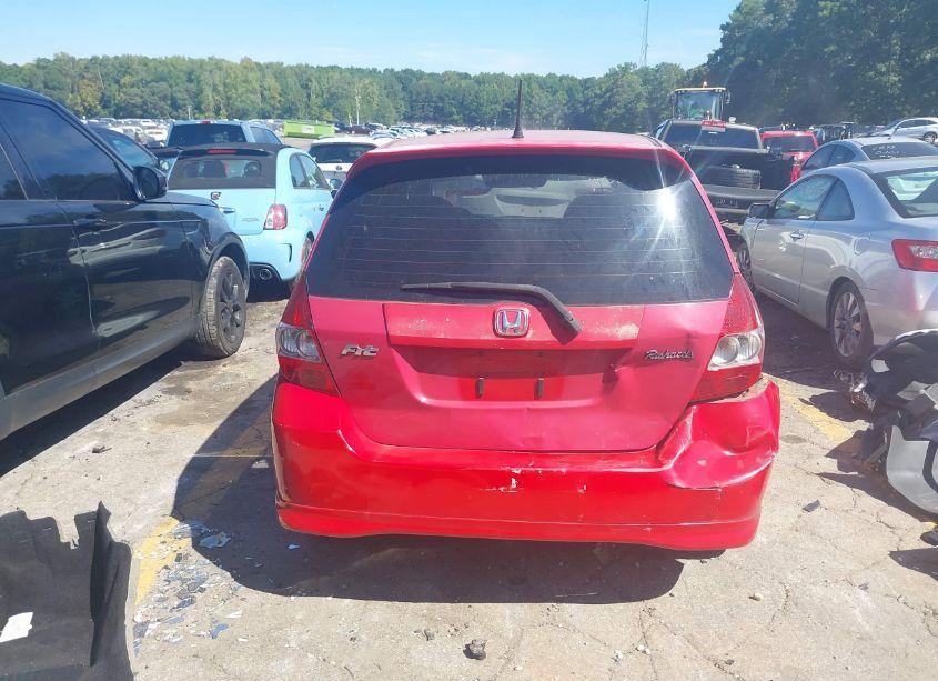 Photo 6 of 2008 Honda Fit SPORT (VIN JHMGD38658S062263)