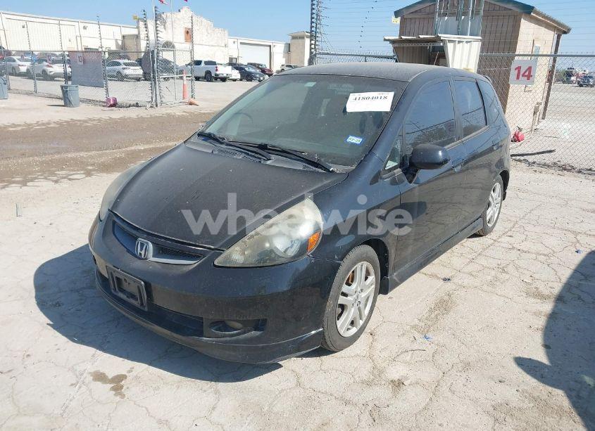 Photo 2 of 2007 Honda Fit SPORT (VIN JHMGD38667S003012)