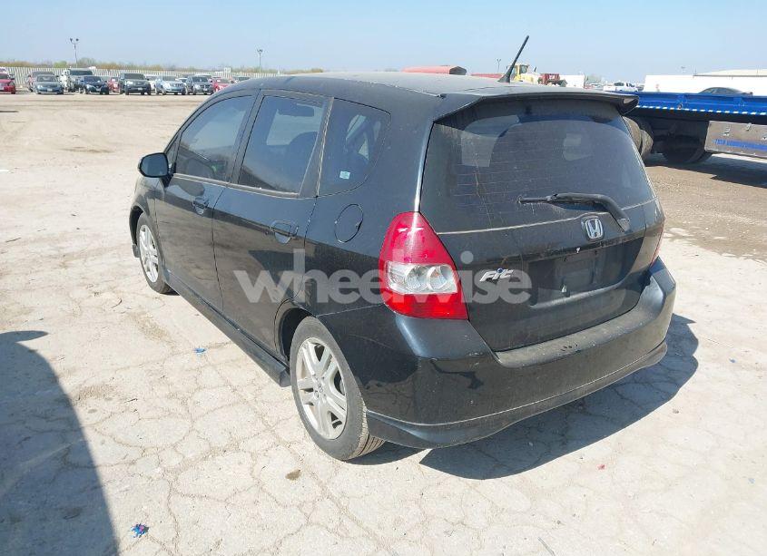 Photo 3 of 2007 Honda Fit SPORT (VIN JHMGD38667S003012)