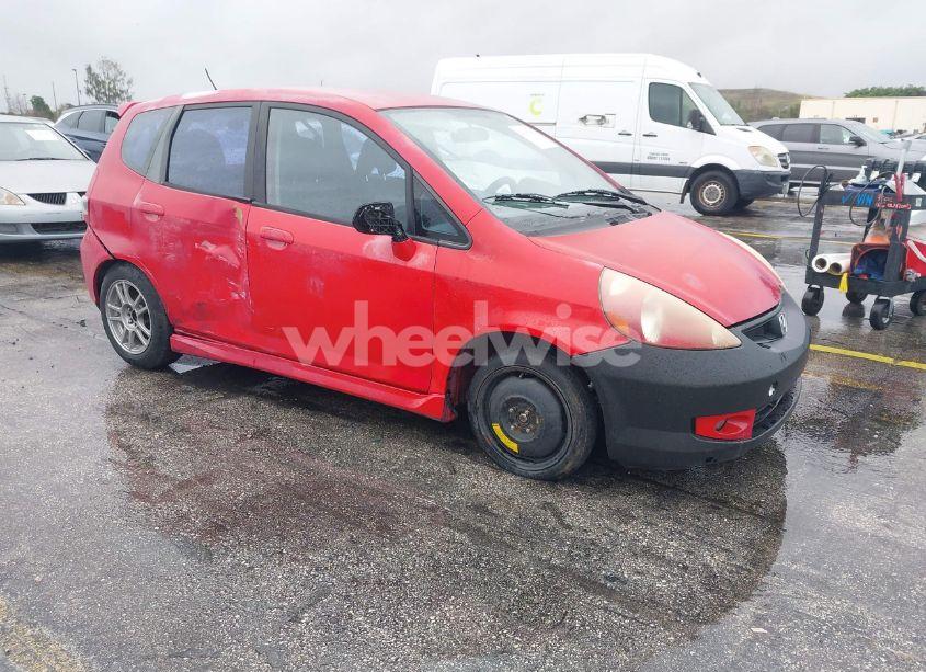 2007 Honda Fit SPORT (VIN JHMGD38667S011658) main photo