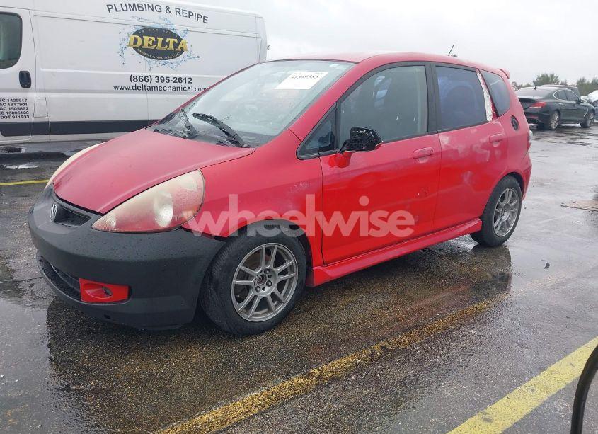 Photo 2 of 2007 Honda Fit SPORT (VIN JHMGD38667S011658)