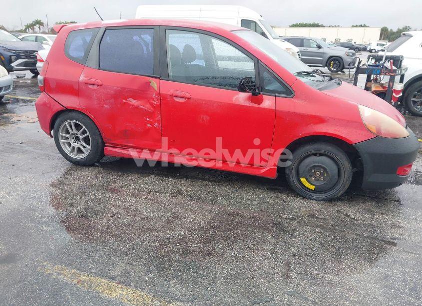 Photo 6 of 2007 Honda Fit SPORT (VIN JHMGD38667S011658)