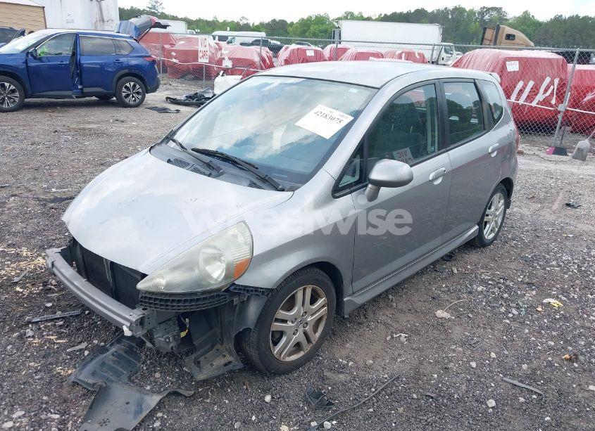 Photo 2 of 2007 Honda Fit SPORT (VIN JHMGD38667S030095)
