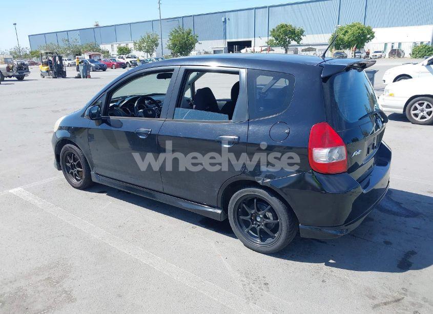 Photo 3 of 2007 Honda Fit SPORT (VIN JHMGD38667S060679)