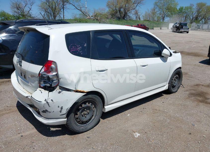 Photo 4 of 2007 Honda Fit SPORT (VIN JHMGD38667S062478)