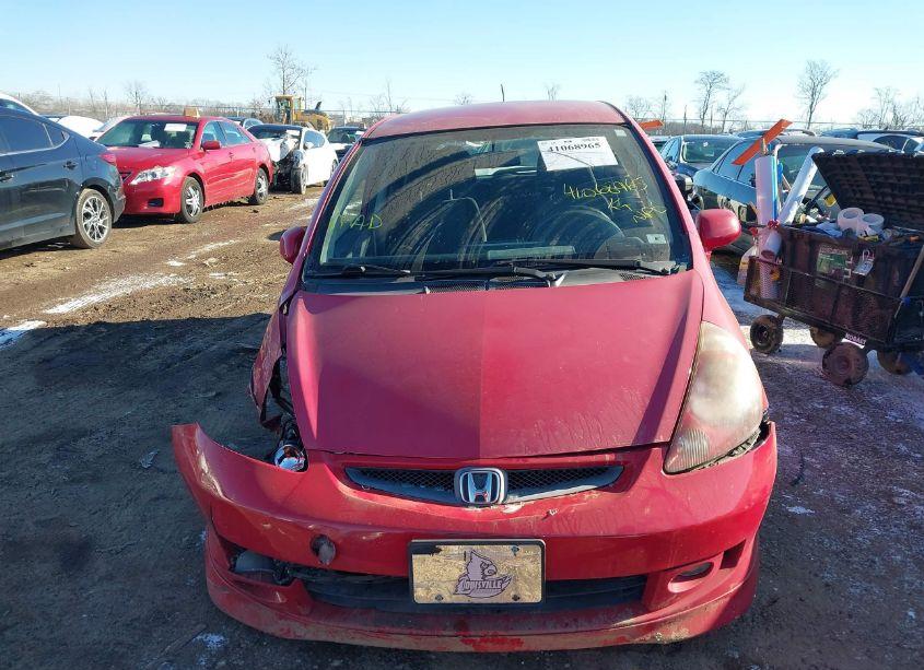 Photo 13 of 2008 Honda Fit SPORT (VIN JHMGD38668S029157)
