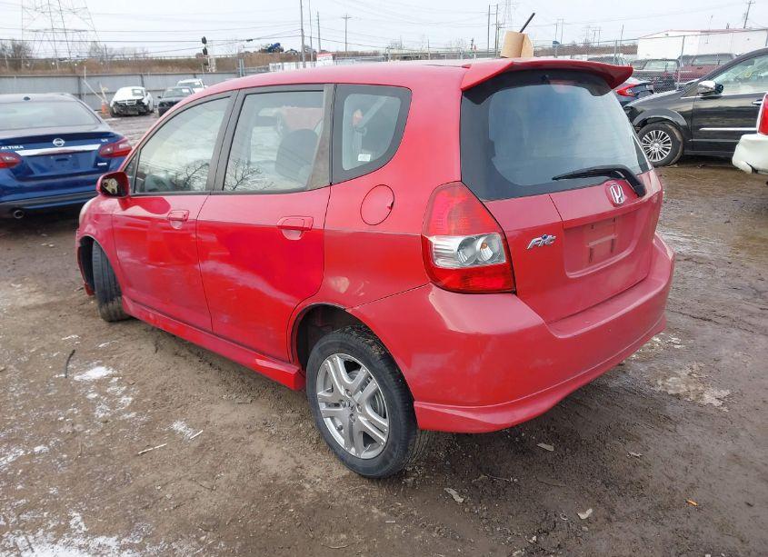 Photo 3 of 2008 Honda Fit SPORT (VIN JHMGD38668S029157)