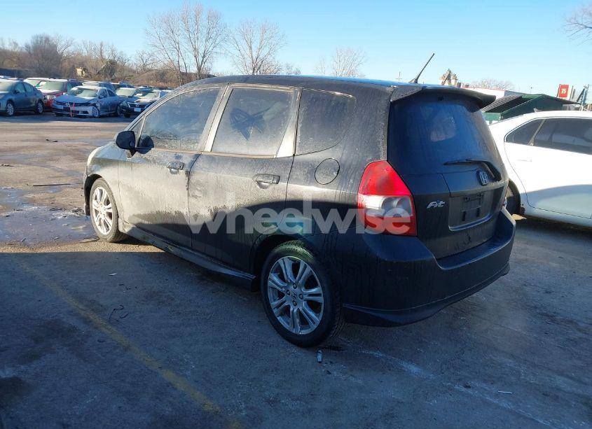 Photo 3 of 2008 Honda Fit SPORT (VIN JHMGD38668S037663)