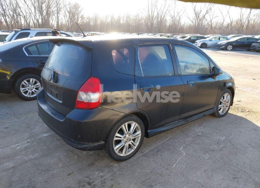 Photo 4 of 2008 Honda Fit SPORT (VIN JHMGD38668S037663)