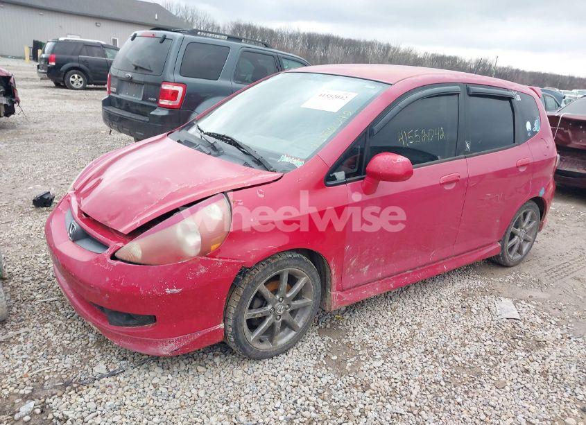 Photo 2 of 2007 Honda Fit SPORT (VIN JHMGD38677S021695)
