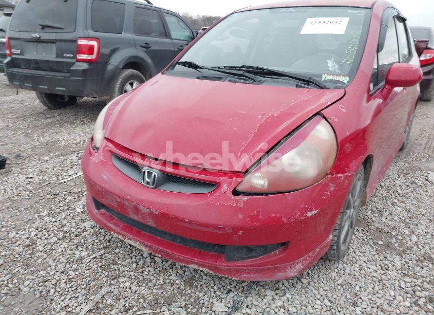 Photo 6 of 2007 Honda Fit SPORT (VIN JHMGD38677S021695)