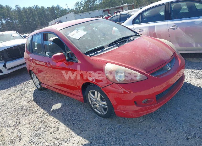 2007 Honda Fit SPORT (VIN JHMGD38677S026878) main photo