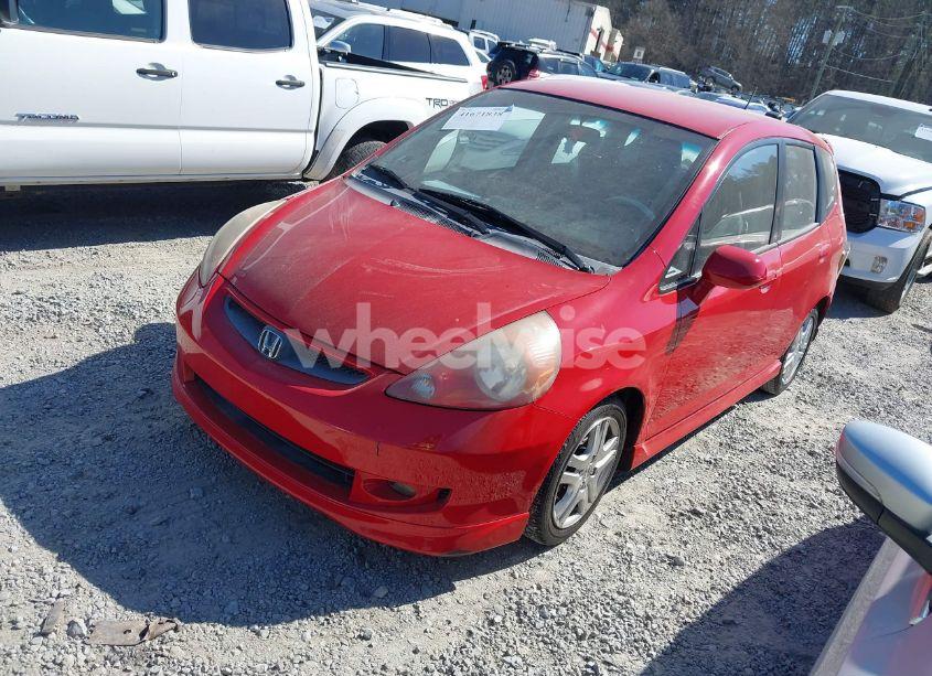 Photo 2 of 2007 Honda Fit SPORT (VIN JHMGD38677S026878)