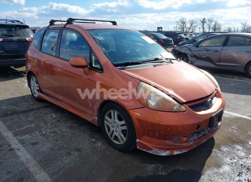 2007 Honda Fit SPORT (VIN JHMGD38677S029134) main photo