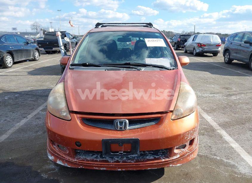 Photo 12 of 2007 Honda Fit SPORT (VIN JHMGD38677S029134)