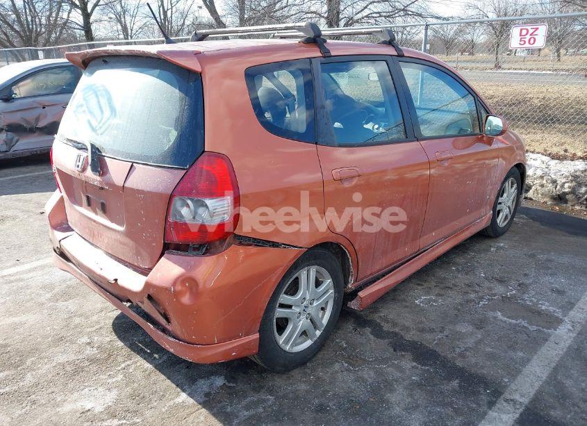 Photo 4 of 2007 Honda Fit SPORT (VIN JHMGD38677S029134)