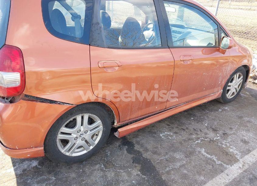 Photo 6 of 2007 Honda Fit SPORT (VIN JHMGD38677S029134)