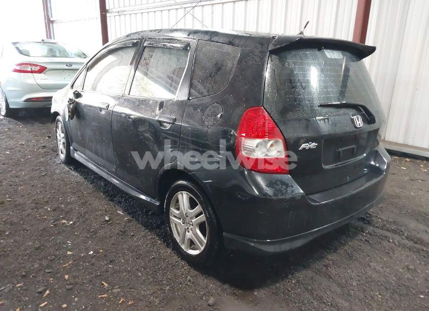 Photo 3 of 2007 Honda Fit SPORT (VIN JHMGD38677S041932)