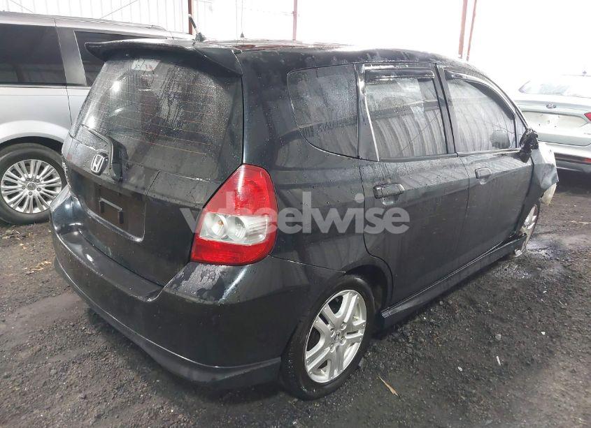 Photo 4 of 2007 Honda Fit SPORT (VIN JHMGD38677S041932)