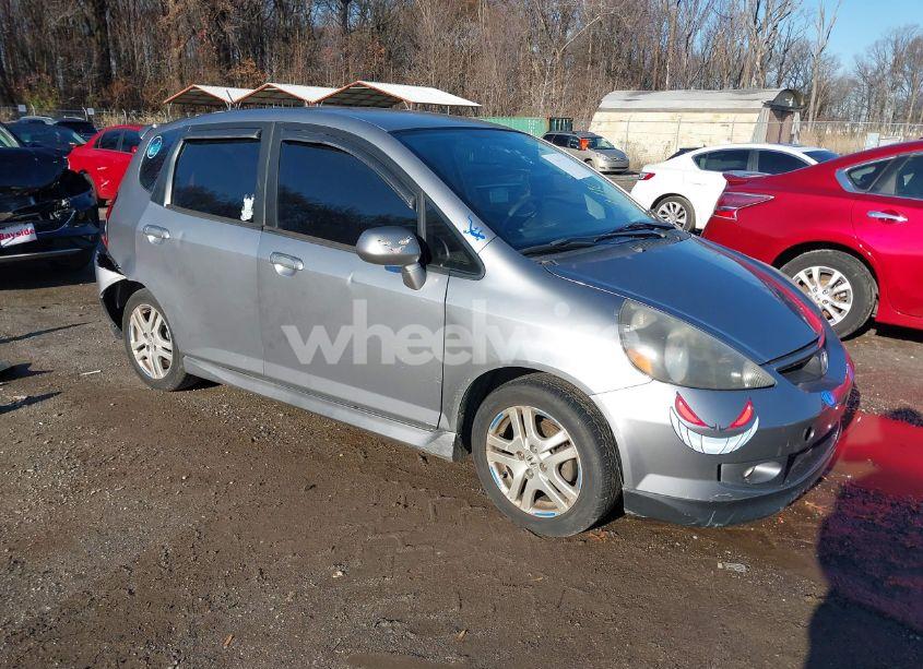 2007 Honda Fit SPORT (VIN JHMGD38677S042188) main photo