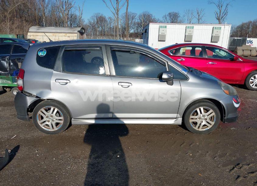 Photo 13 of 2007 Honda Fit SPORT (VIN JHMGD38677S042188)