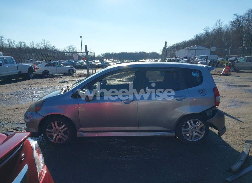 Photo 14 of 2007 Honda Fit SPORT (VIN JHMGD38677S042188)