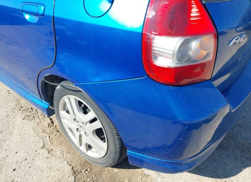 Photo 14 of 2007 Honda Fit SPORT (VIN JHMGD38677S042725)
