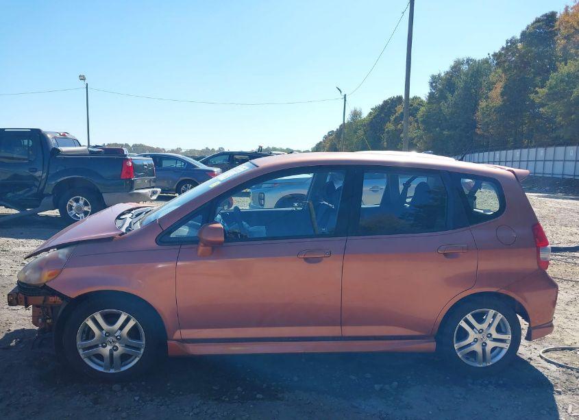 Photo 15 of 2007 Honda Fit SPORT (VIN JHMGD38677S043499)