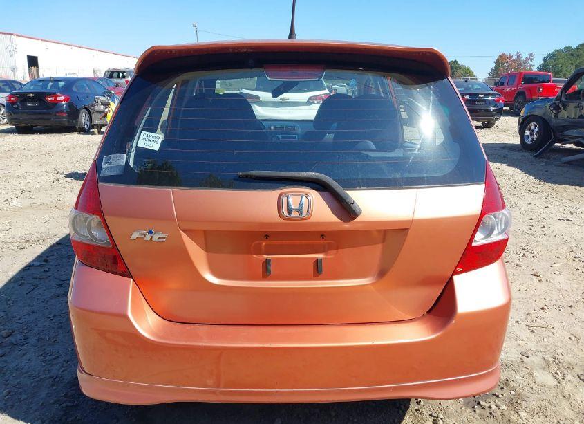 Photo 17 of 2007 Honda Fit SPORT (VIN JHMGD38677S043499)