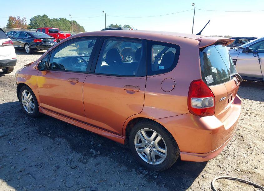 Photo 3 of 2007 Honda Fit SPORT (VIN JHMGD38677S043499)