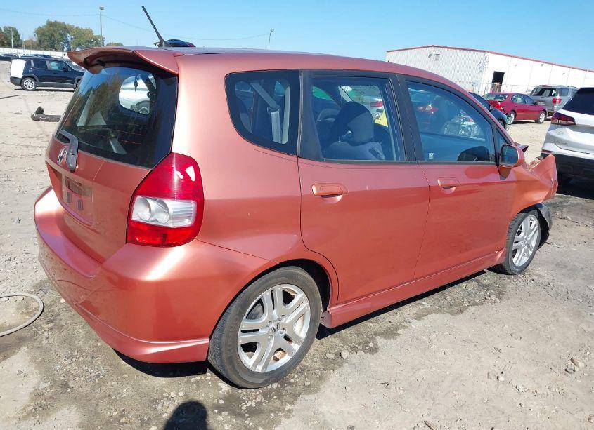 Photo 4 of 2007 Honda Fit SPORT (VIN JHMGD38677S043499)