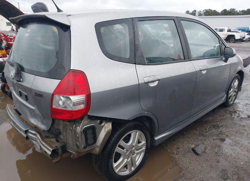 Photo 4 of 2007 Honda Fit SPORT (VIN JHMGD38677S047407)