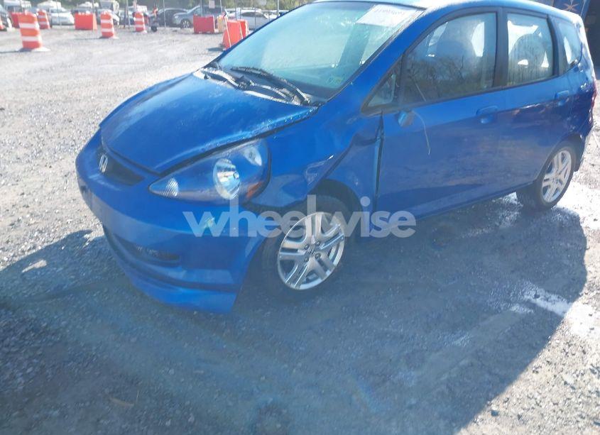 Photo 2 of 2007 Honda Fit SPORT (VIN JHMGD38677S049223)