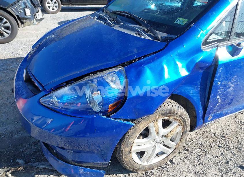 Photo 6 of 2007 Honda Fit SPORT (VIN JHMGD38677S049223)