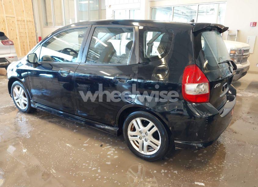 Photo 3 of 2007 Honda Fit SPORT (VIN JHMGD38677S051313)