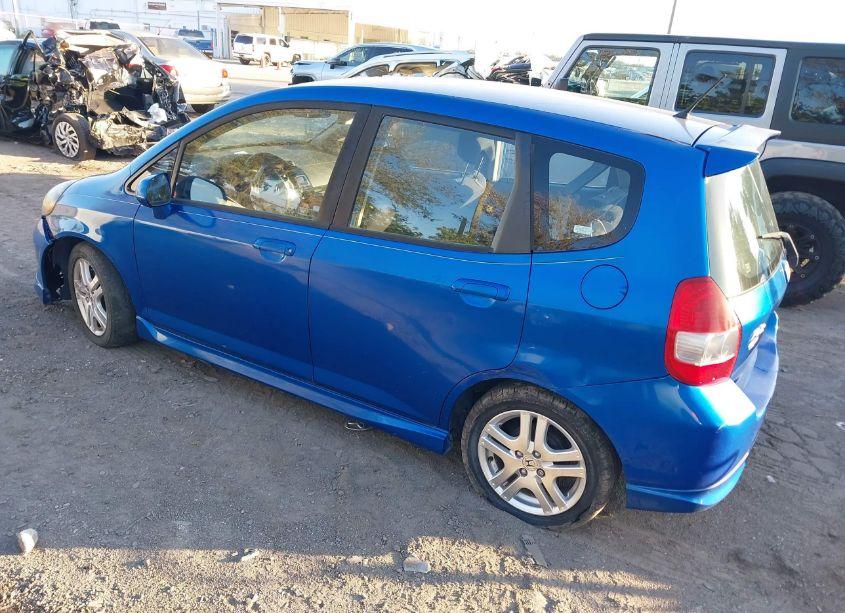 Photo 3 of 2007 Honda Fit SPORT (VIN JHMGD38677S055653)