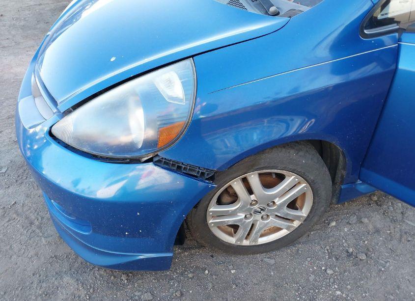 Photo 6 of 2007 Honda Fit SPORT (VIN JHMGD38677S055653)