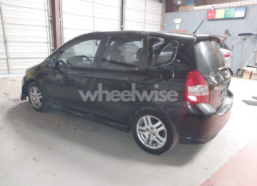 Photo 3 of 2007 Honda Fit SPORT (VIN JHMGD38677S059105)