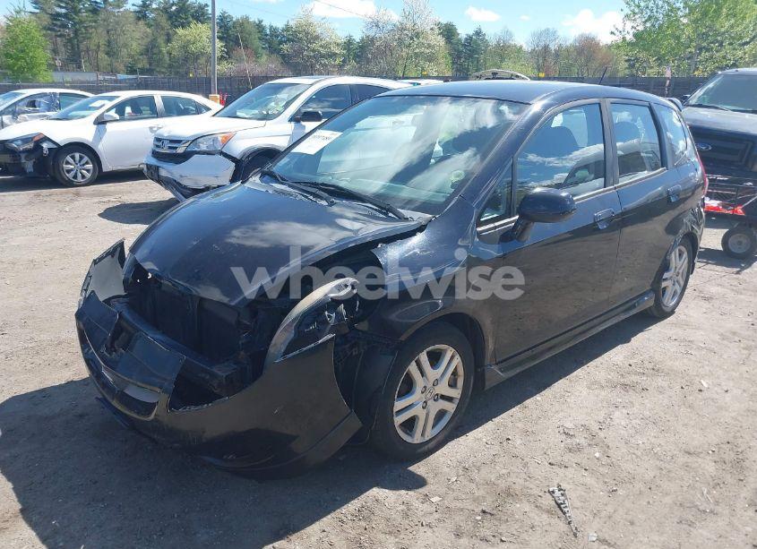 Photo 2 of 2008 Honda Fit SPORT (VIN JHMGD38678S002548)