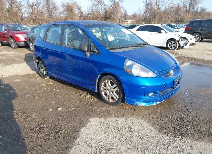 2008 Honda Fit SPORT (VIN JHMGD38678S013615) main photo