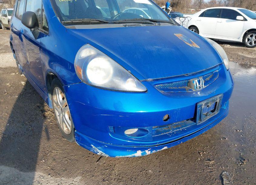 Photo 6 of 2008 Honda Fit SPORT (VIN JHMGD38678S013615)