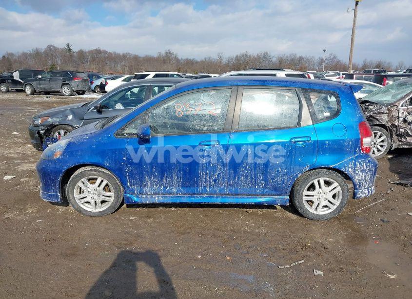 Photo 14 of 2008 Honda Fit SPORT (VIN JHMGD38678S022430)